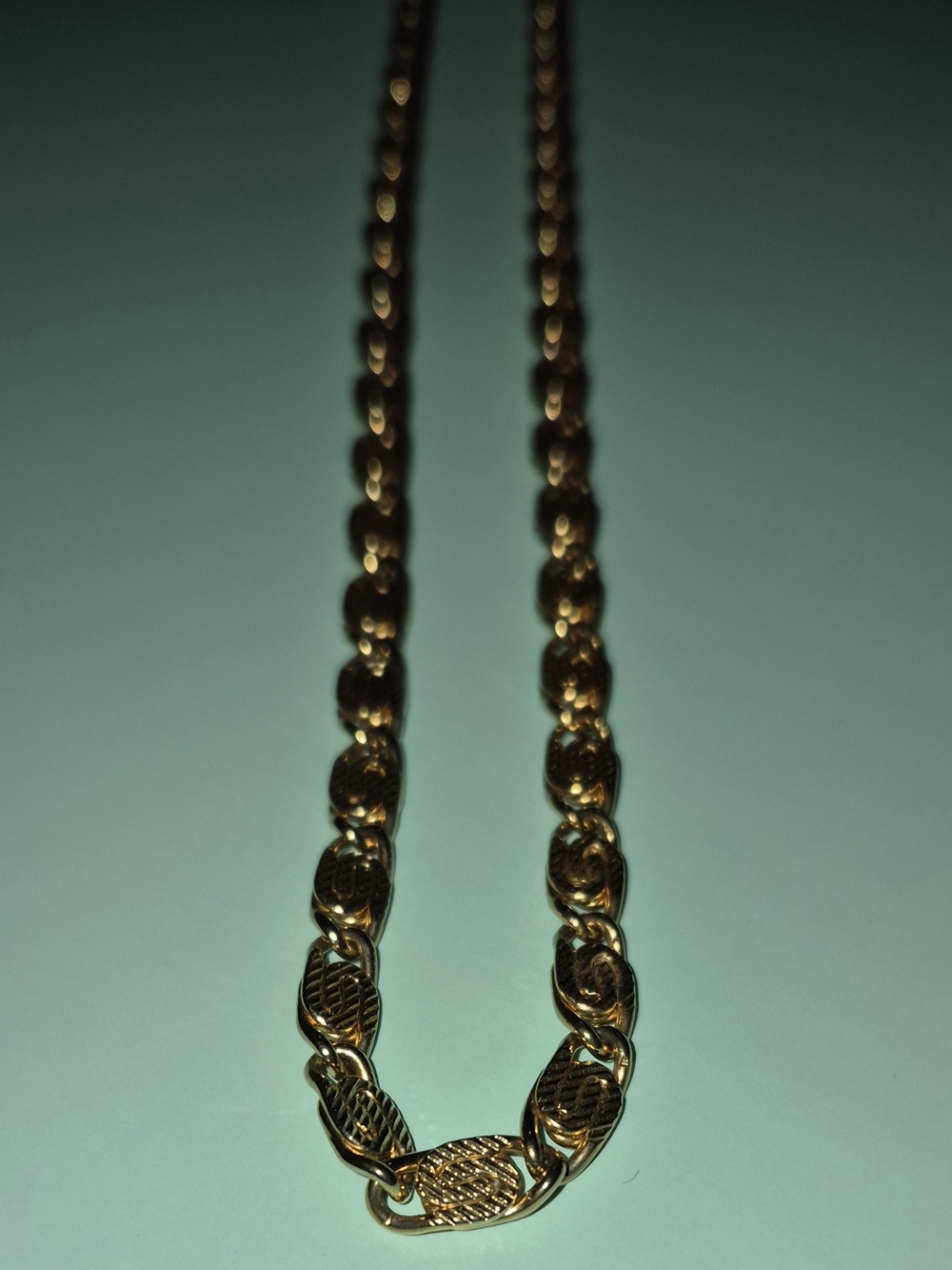 Classic Gold-Tone Link Necklace - Women Jewelry